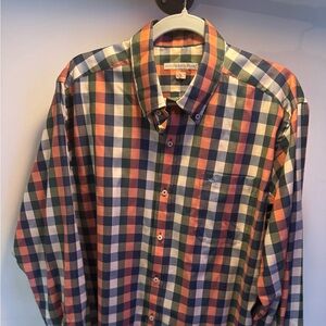 Southern Tide Multicolor Plaid Button-Up Dress Shirt – Classic Fit